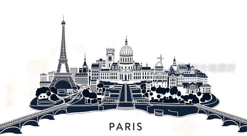 巴黎城市风光