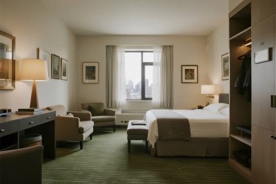 酒店客房室内景观