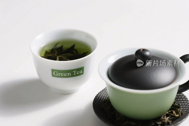 绿茶茶具展示