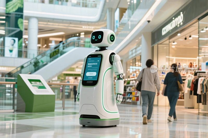 商场智能机器人场景