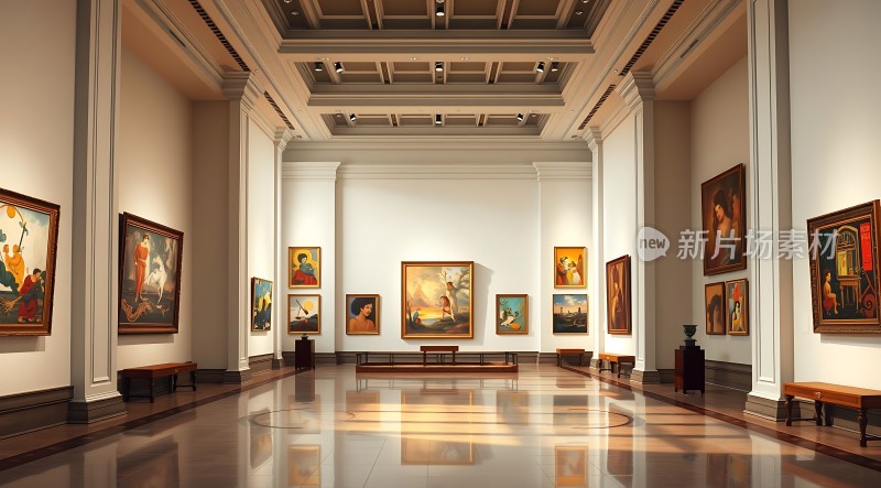 艺术殿堂经典画作荟萃