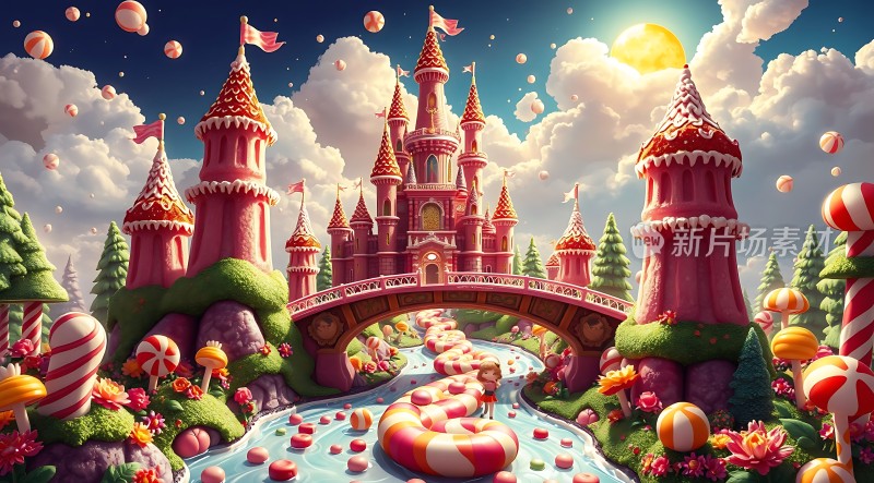 糖果王国梦幻城堡