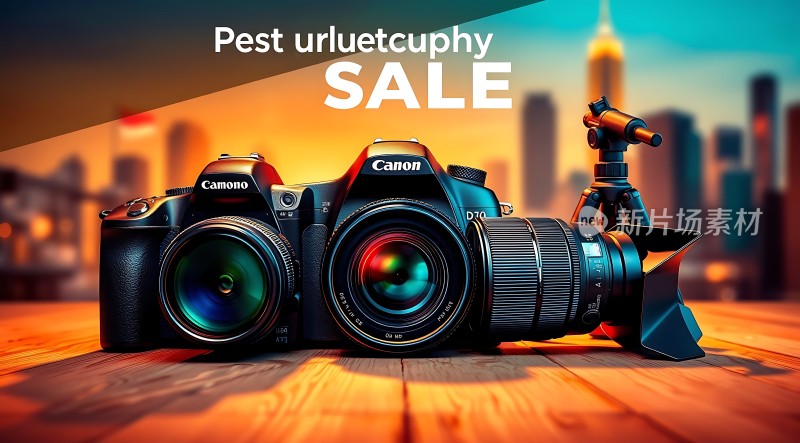 新品摄影器材大促Canon相机等你来抢！