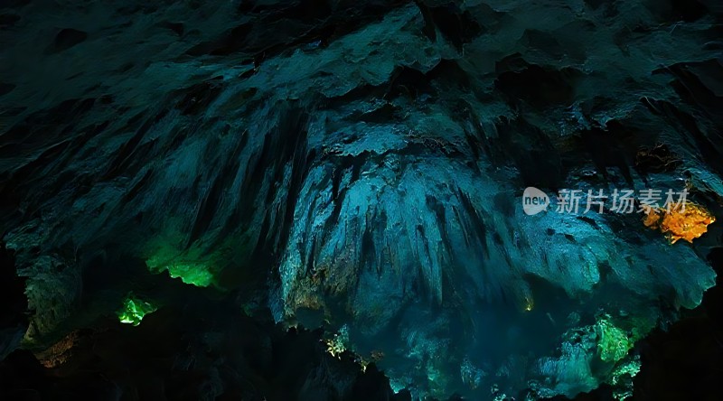 神秘洞穴奇景