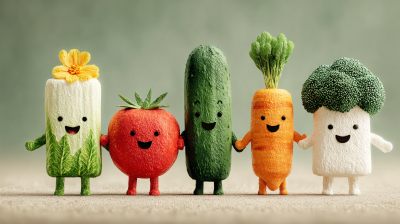 可爱拟人化蔬菜水果小摆件 可爱拟人化蔬菜水果小摆件