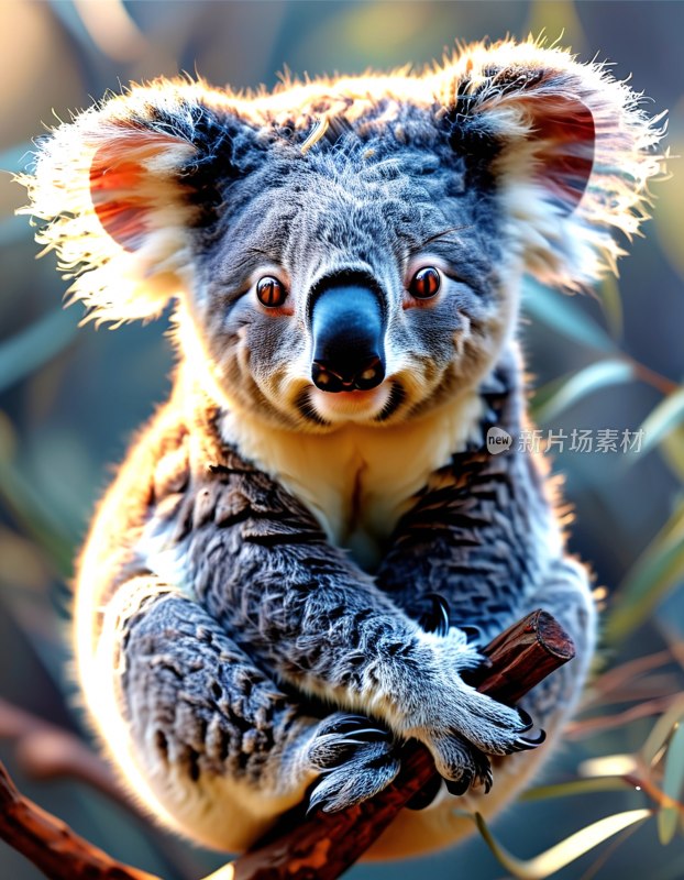 卡通考拉萌态图