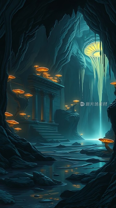 神秘洞穴秘境探险之旅