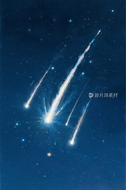 星空流星画面