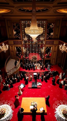 华丽舞会红毯盛宴璀璨灯光优雅人群 华丽舞会红毯盛宴璀璨灯光优雅人群