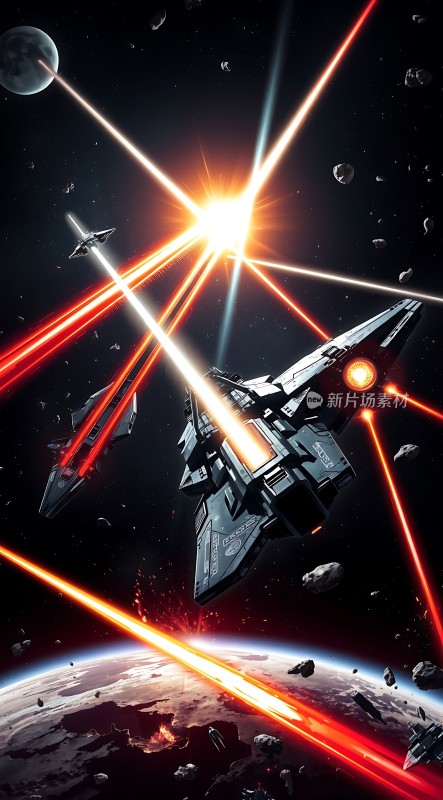 星际激战太空战斗场景