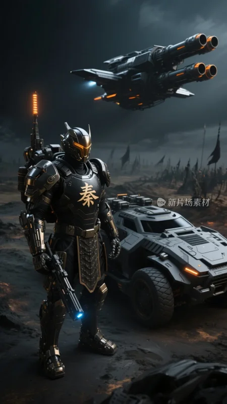 未来战士秦·机甲战车·飞船