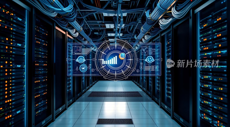 数据中心未来科技感