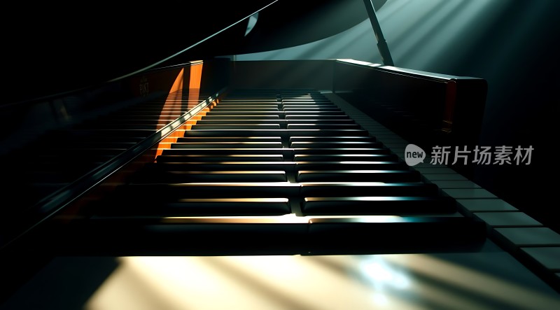 钢琴光影