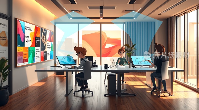 现代办公环境中的高效协作场景
