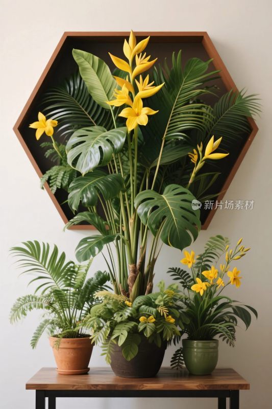 室内植物装饰布置