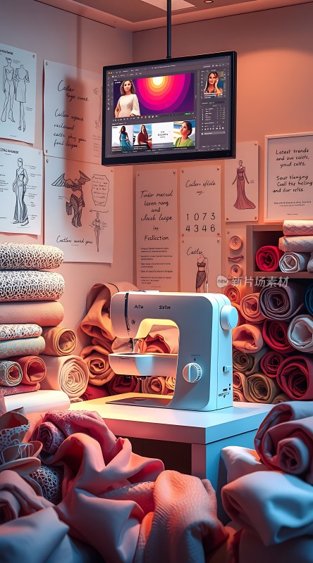 缝纫工作室创意与技术的完美结合