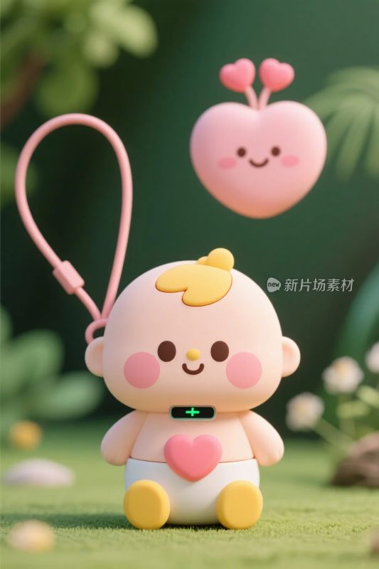 卡通可爱玩偶插画