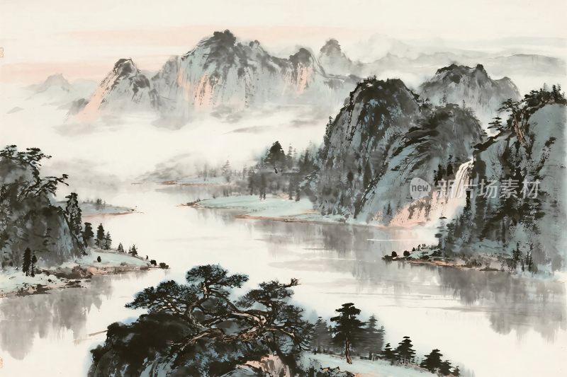 中国传统山水画