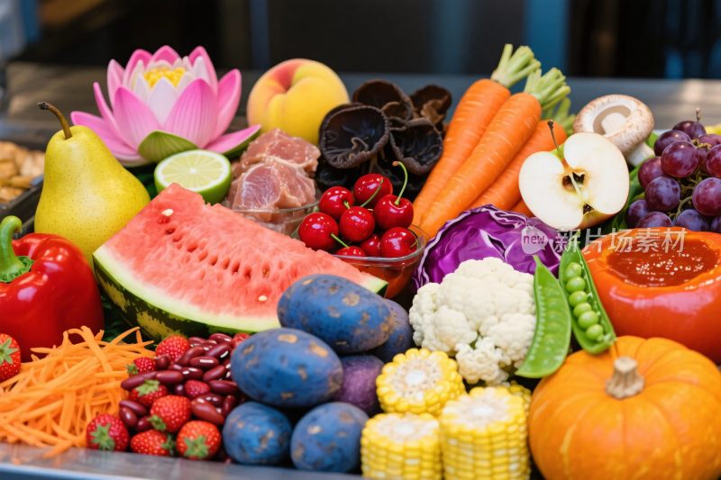 多彩果蔬集合图