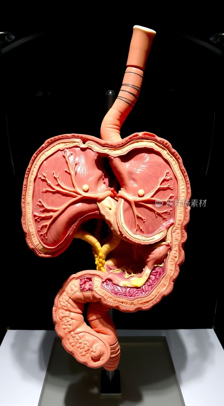 人体内部器官解剖模型展示