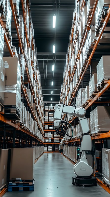 智能仓储机器人高效作业