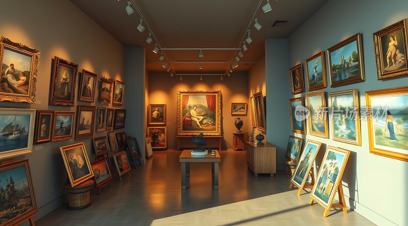 艺术殿堂经典画作尽收眼底