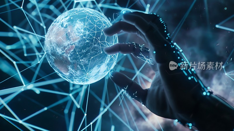 科技之手掌控未来世界