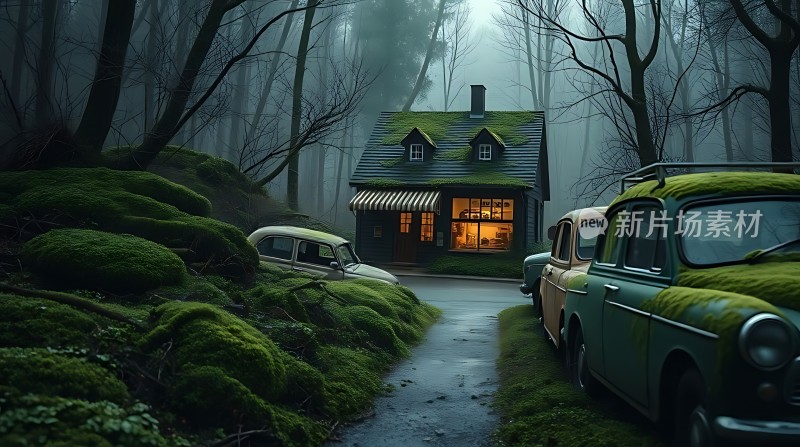 雾林小屋秘境探秘