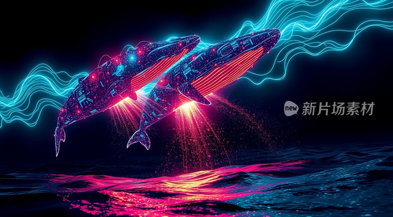 深海幻影鲸鱼之光