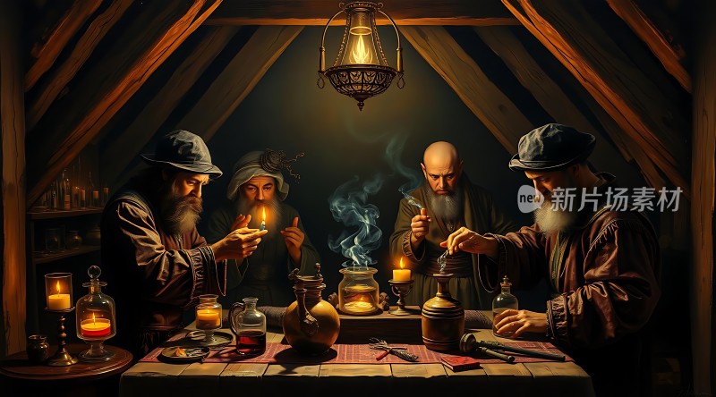 炼金术士的秘密实验室