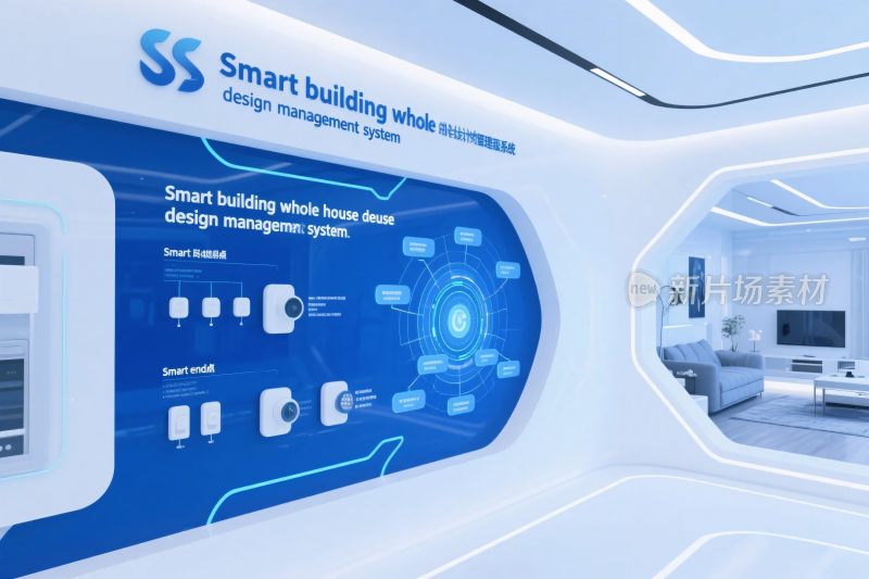 智慧建筑智能界面展示
