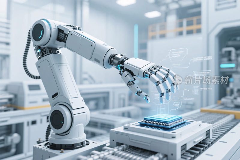 工业机械臂科技场景