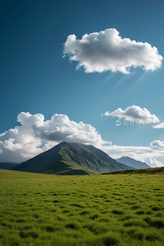 一片草地高清风景摄影图片