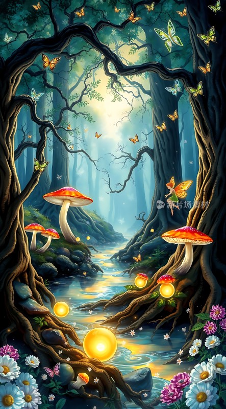 神秘森林秘境探险之旅