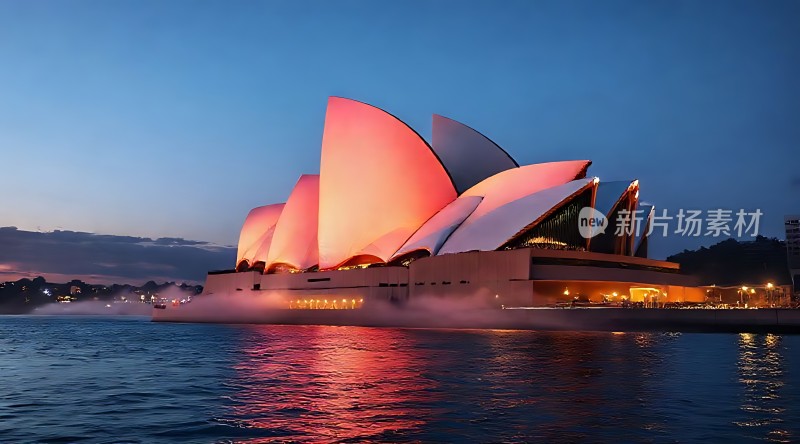 悉尼歌剧院夜景