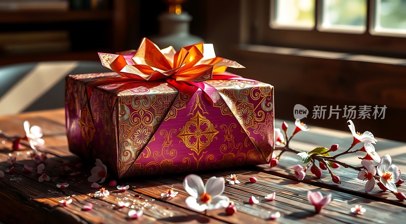 春日礼物温馨绽放