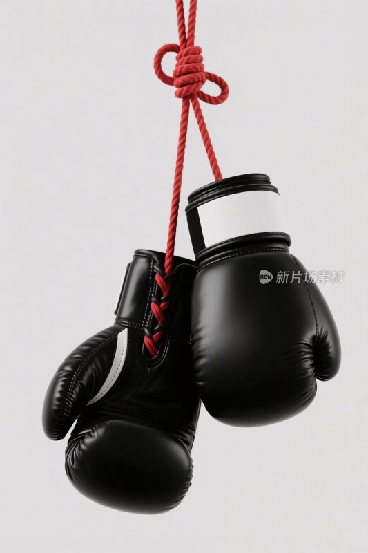 拳击手套与挂绳