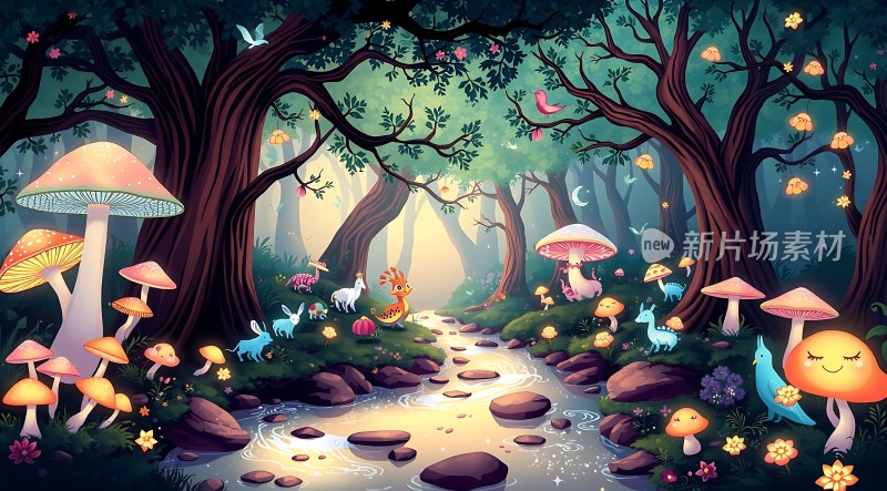 奇幻森林秘境之旅