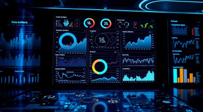 数据监控中心未来科技视觉盛宴 数据监控中心未来科技视觉盛宴