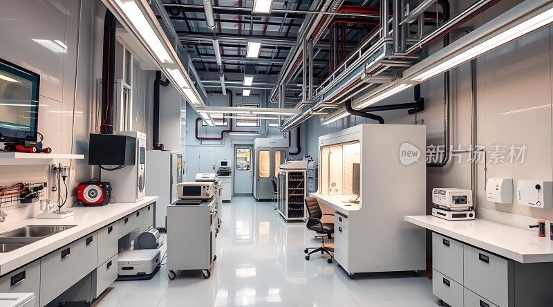 现代实验室设备齐全环境整洁