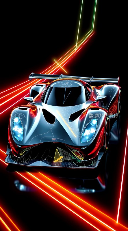 未来科技赛车速度与激情的完美结合！