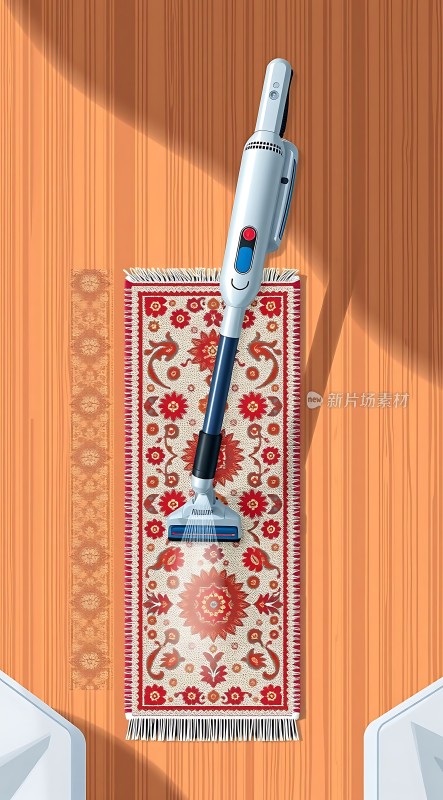 吸尘器清洁地毯