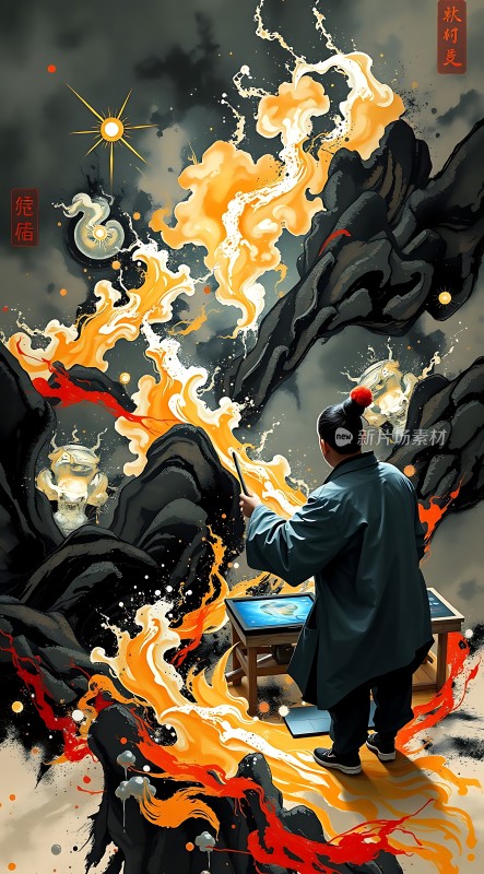 丹青妙笔绘山河