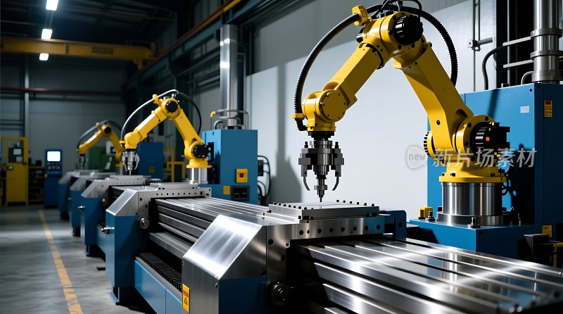 工业机器人生产线高效运作