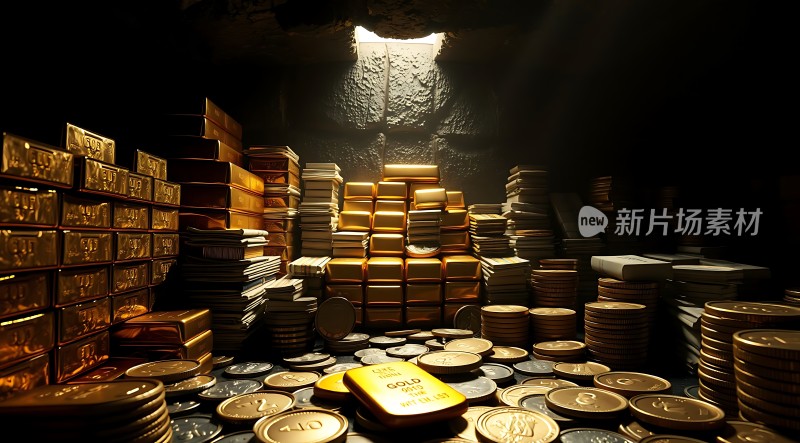 黄金宝藏财富的海洋