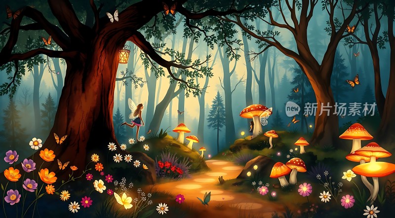 精灵森林秘境之旅