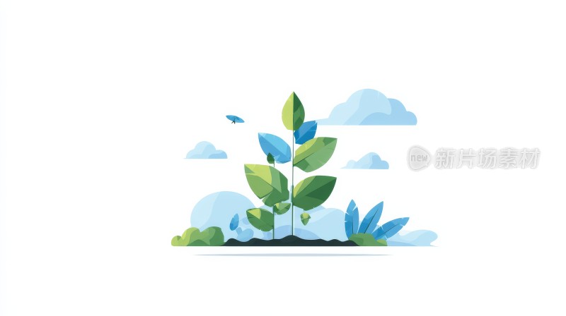 城市绿色环保 爱护生态 保护环境