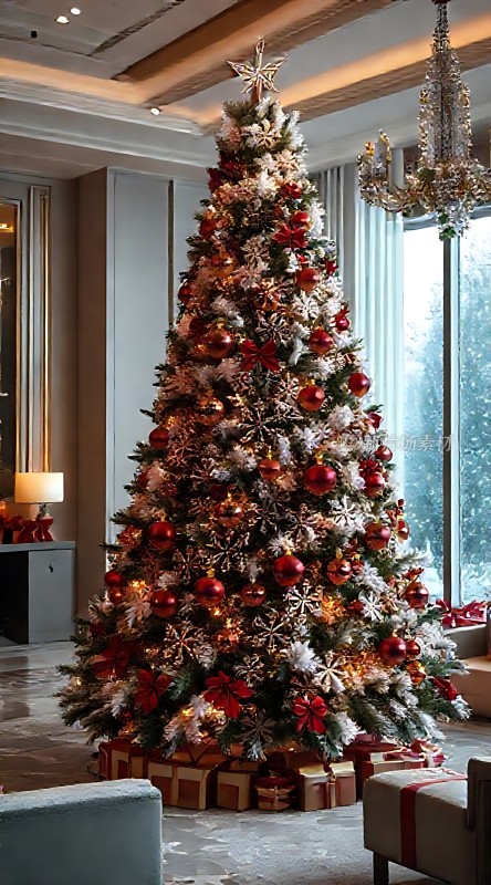 圣诞树下的温馨礼物