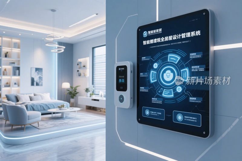 智能家居智能面板场景