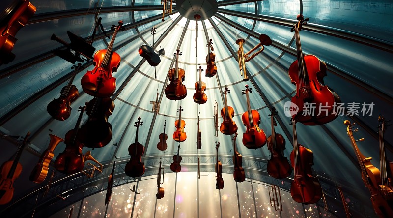 音乐之巅小提琴与阳光共舞